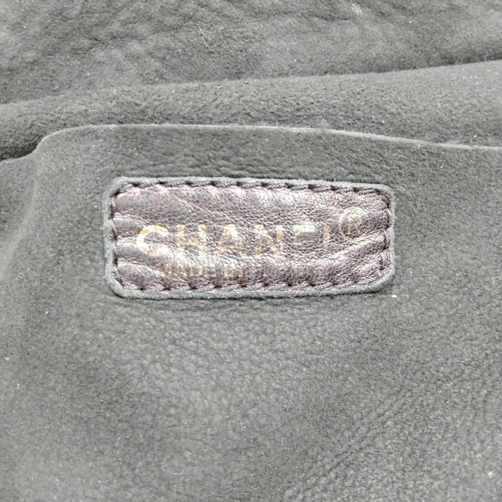 Auth Chanel Shoulder Bag Black Suede #43394C38 - Picture 7 of 9